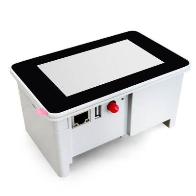 Touch screen ramp and soak controller